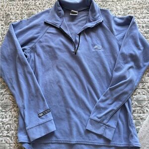 Brooks Sky Blue Women's Quarter-Zip Top